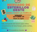 Flyer of the Mercadito de Esterillos Oeste happening on October 25th, 2025